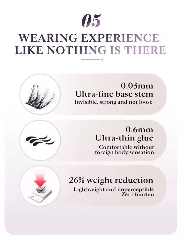 16 Elena Soft Cluster Lash