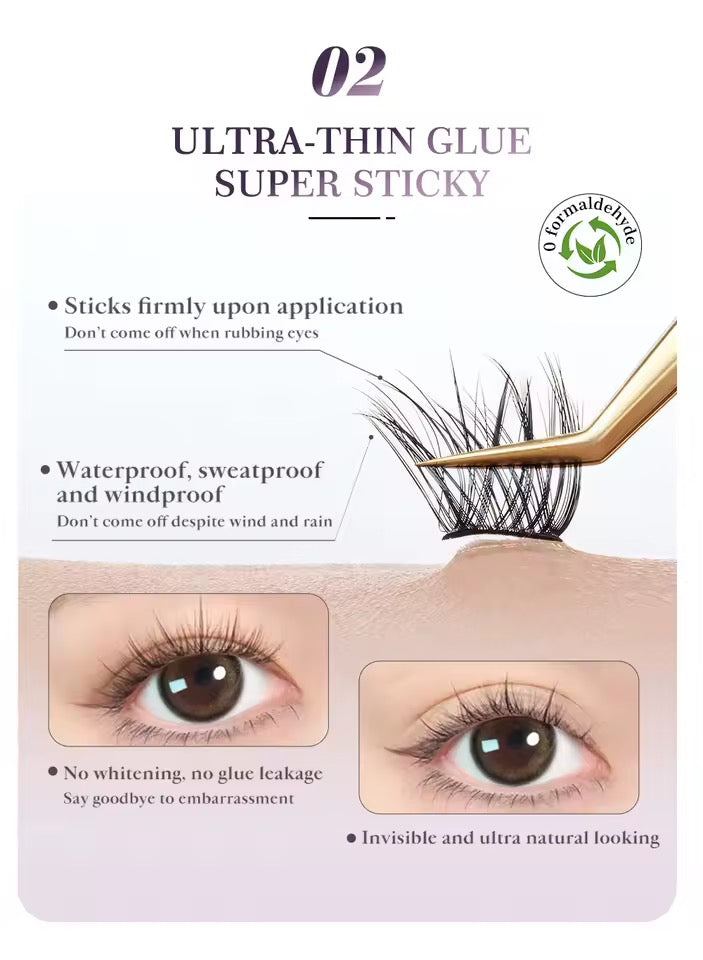 11 Scarlett Fluffy Volume Cluster Lash