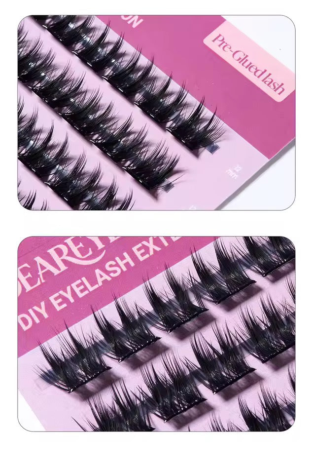 08 Elaine Volume Wispy ClusterLashes