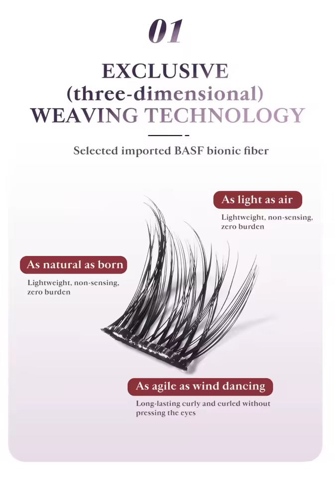 04 Kelly Natural/Wispy Lash Cluster