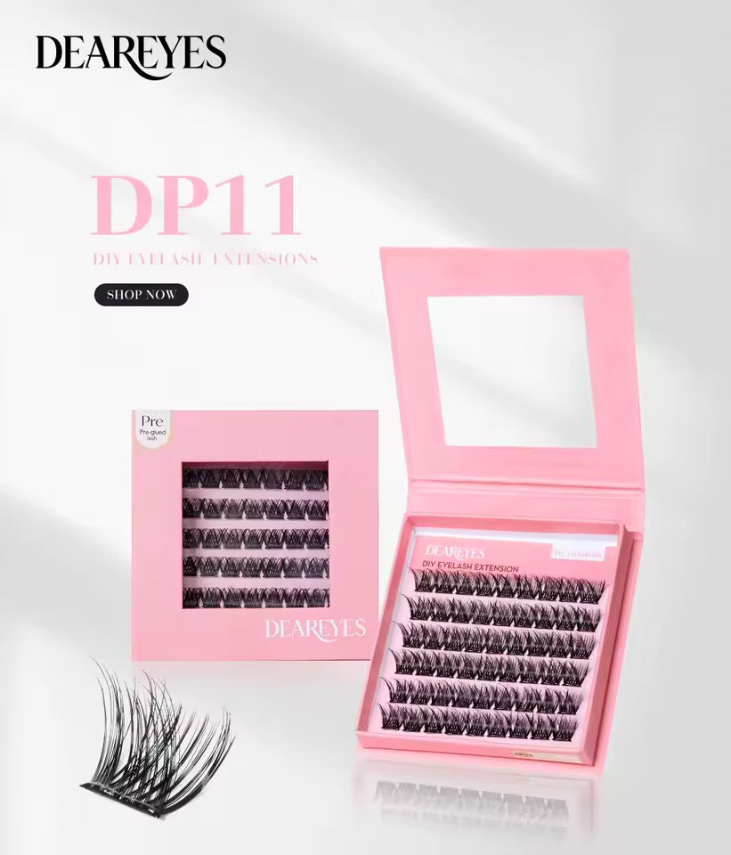 11 Scarlett Fluffy Volume Cluster Lash