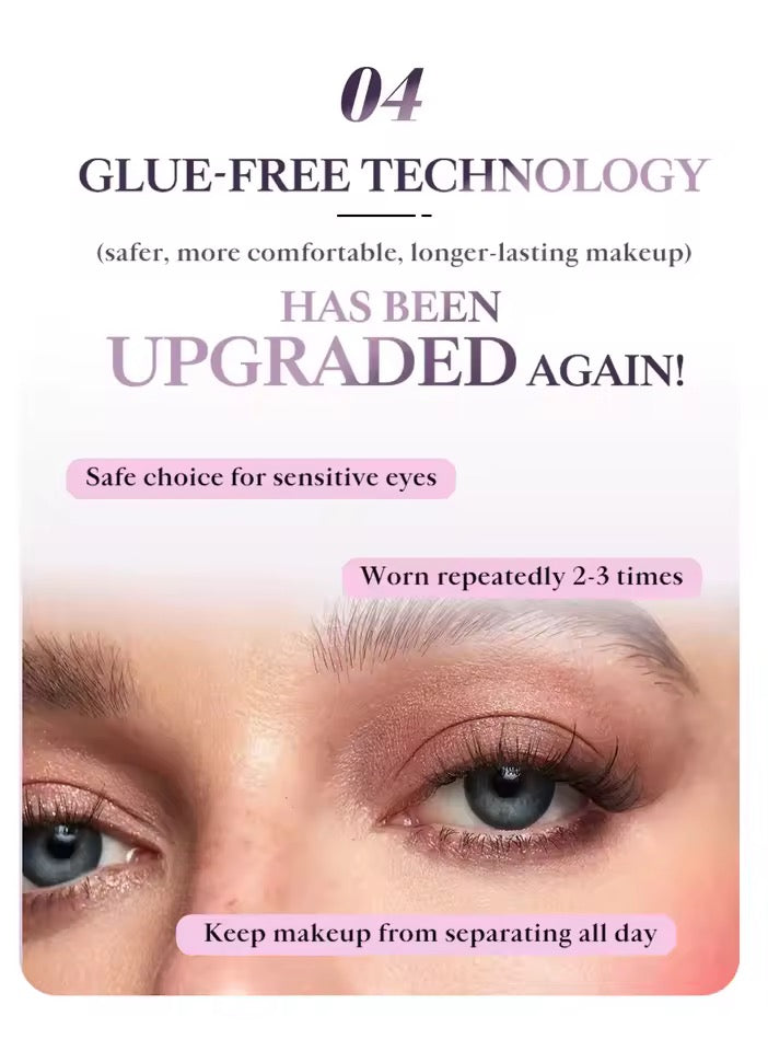 DP17 Nicole Natural Volume Cluster Lash