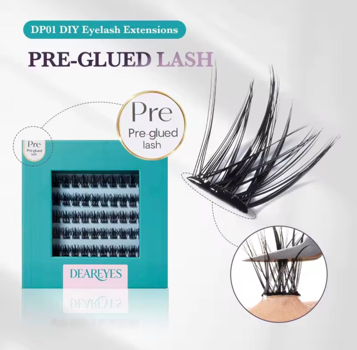 01 Jasmine Wispy Lash Clusters
