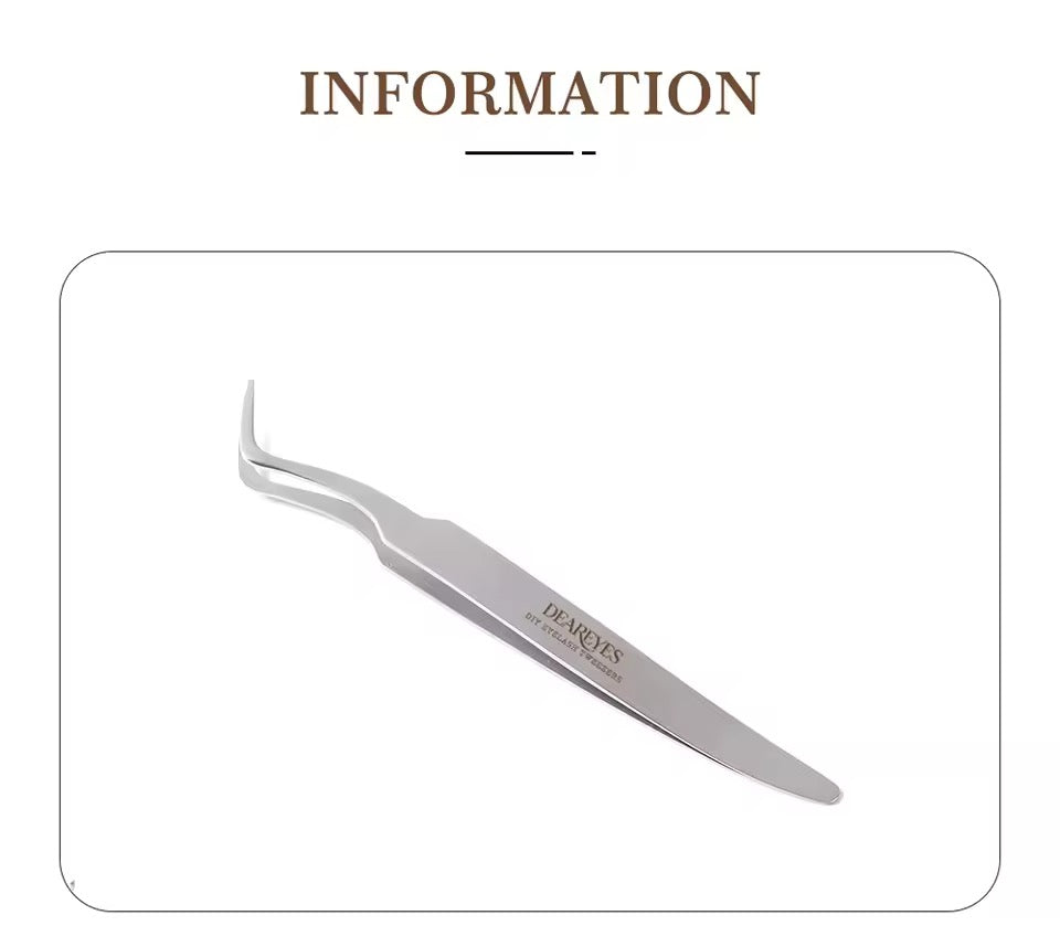 DearEys Eyelash Professional Tweezers