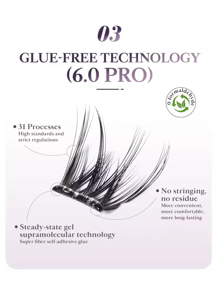 16 Elena Soft Cluster Lash