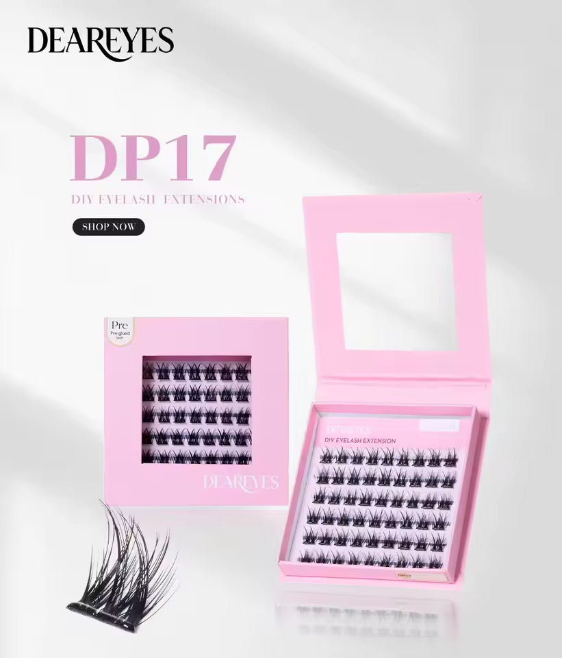 DP17 Nicole Natural Volume Cluster Lash