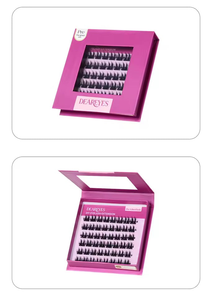 08 Elaine Volume Wispy ClusterLashes