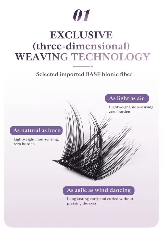 07 Feyre Wispy CatEye Cluster Lashes