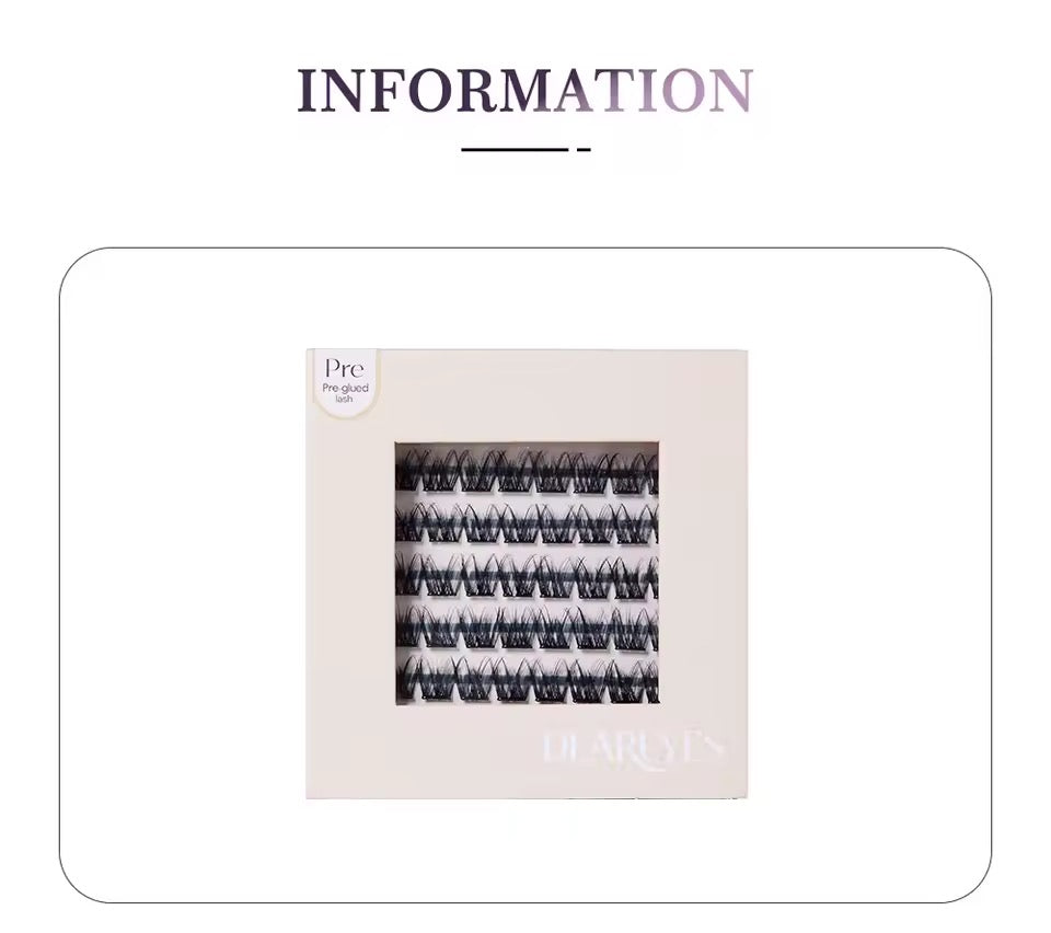 16 Elena Soft Cluster Lash